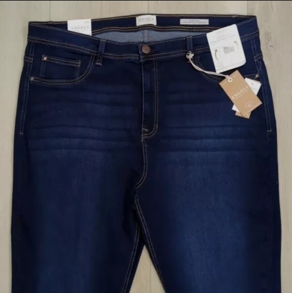 ANGELS | Women's Dark Wash Soft Everluxe Slimming Curve Enhancing  Skinn… - Picture 2 of 5